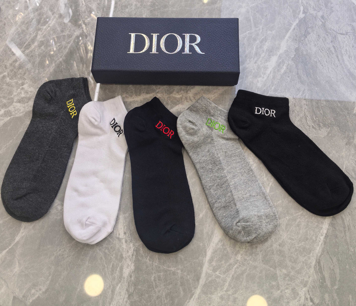 Dior Boxed Dark Small Coloured Letters Boxer Briefs, image 3