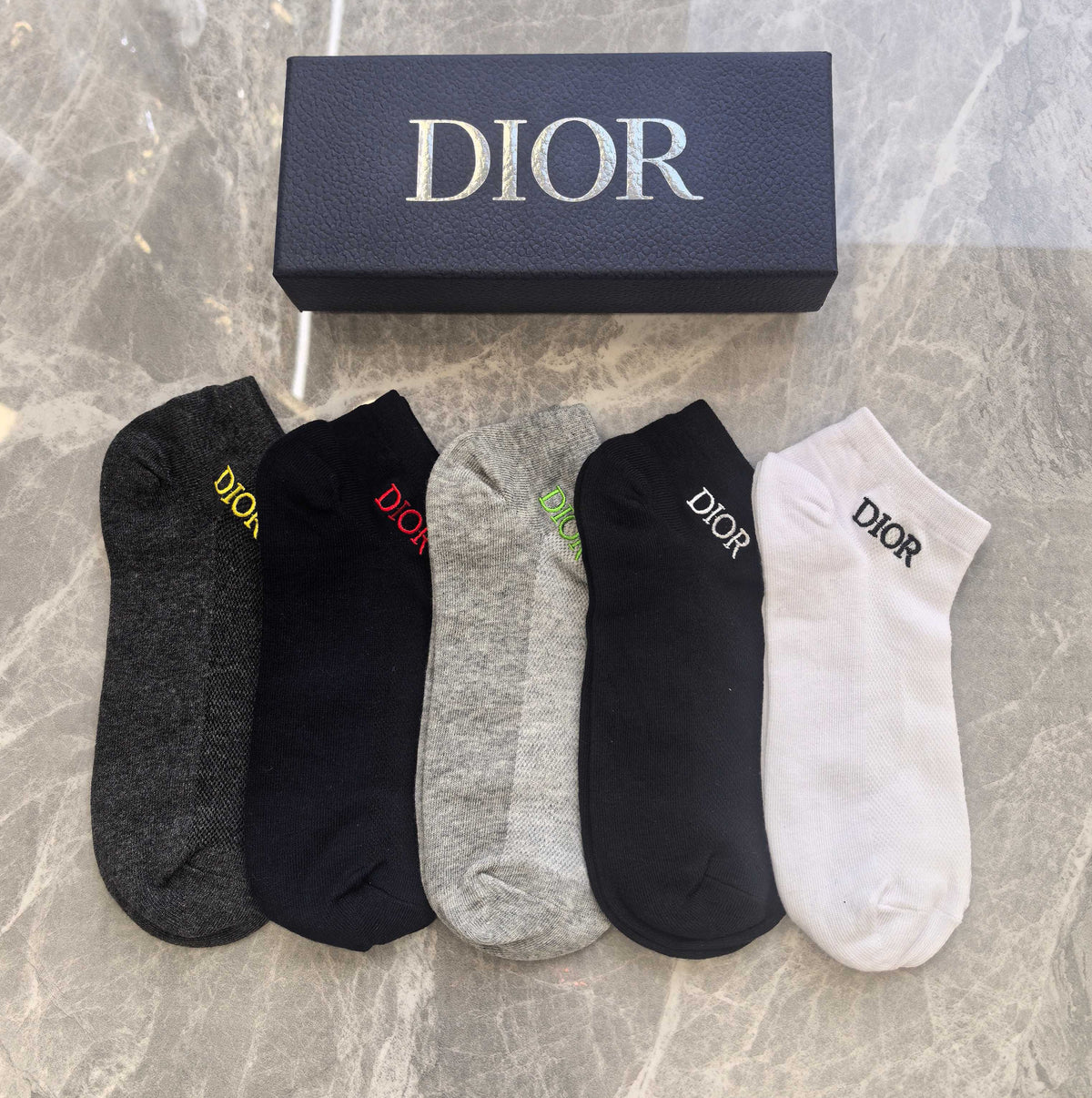 Dior Boxed Dark Small Coloured Letters Boxer Briefs, image 7