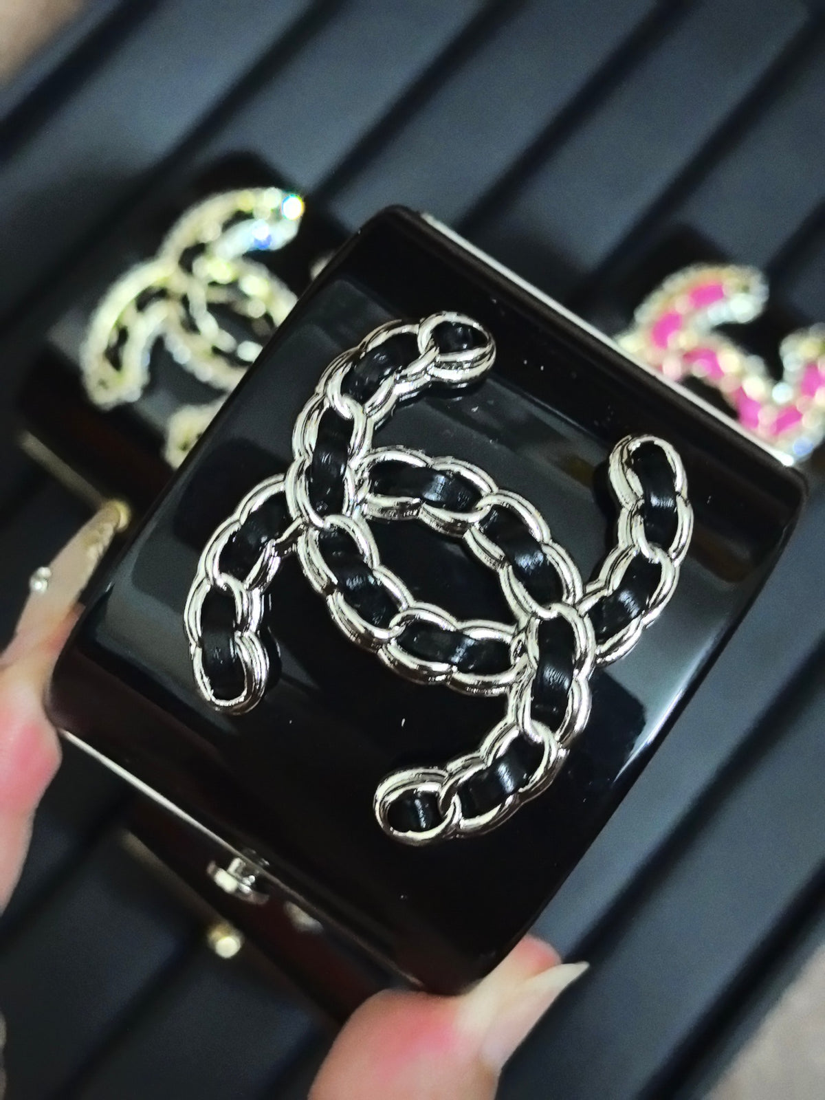 Chanel style bracelets - product photo 3