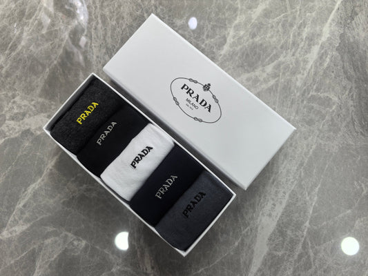 Prada Boxed Neutral Coloured Lettering Boxer Briefs, image 1