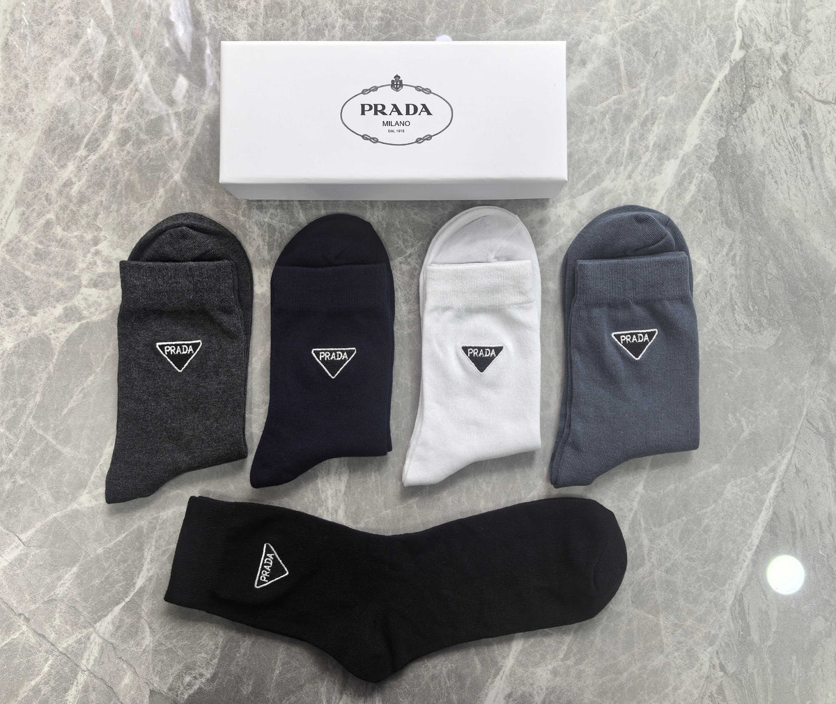 Prada Boxed Dark Triangle Panels Boxer Briefs, image 3