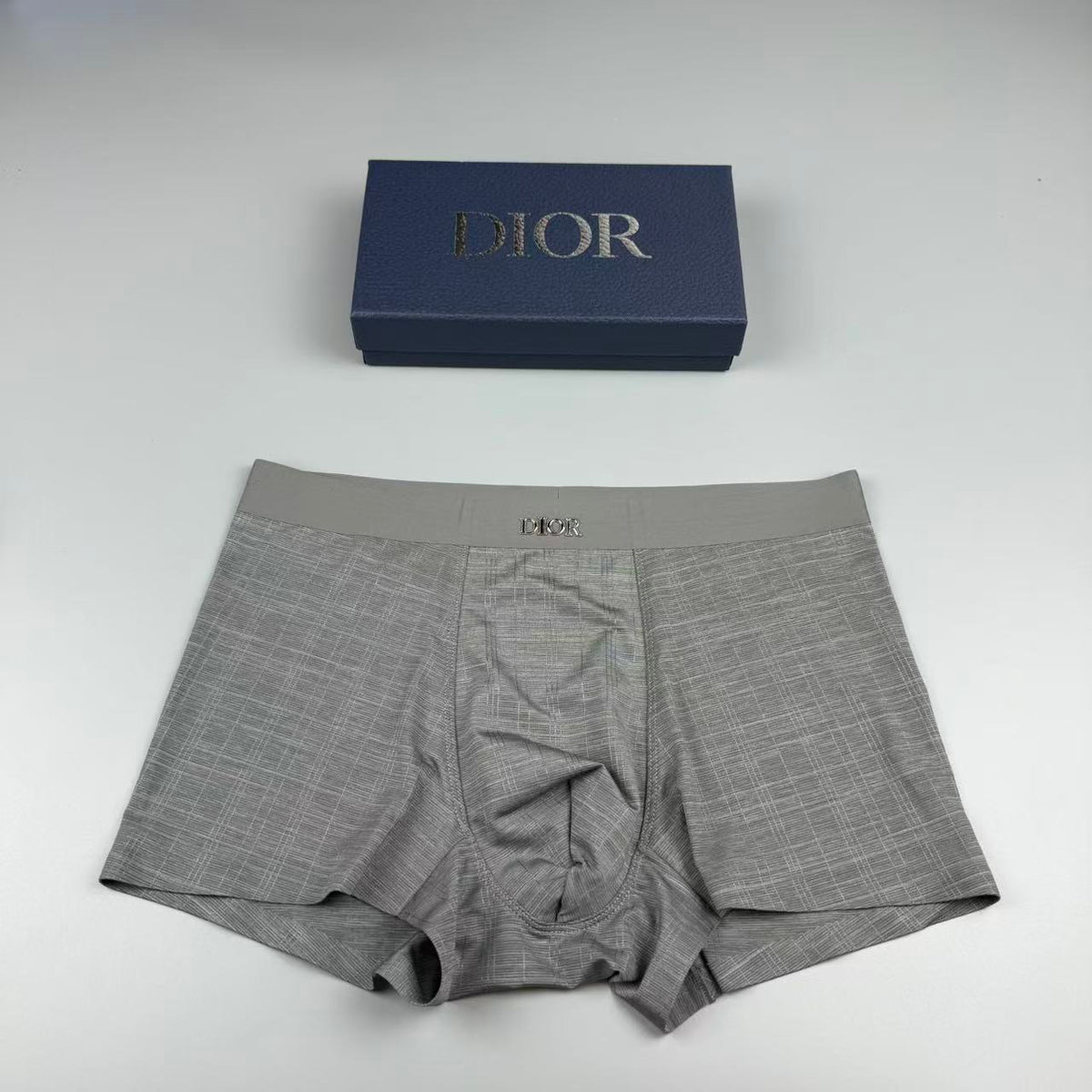 Dior Black Tonal Narrow Stripe Boxer Briefs, image 2