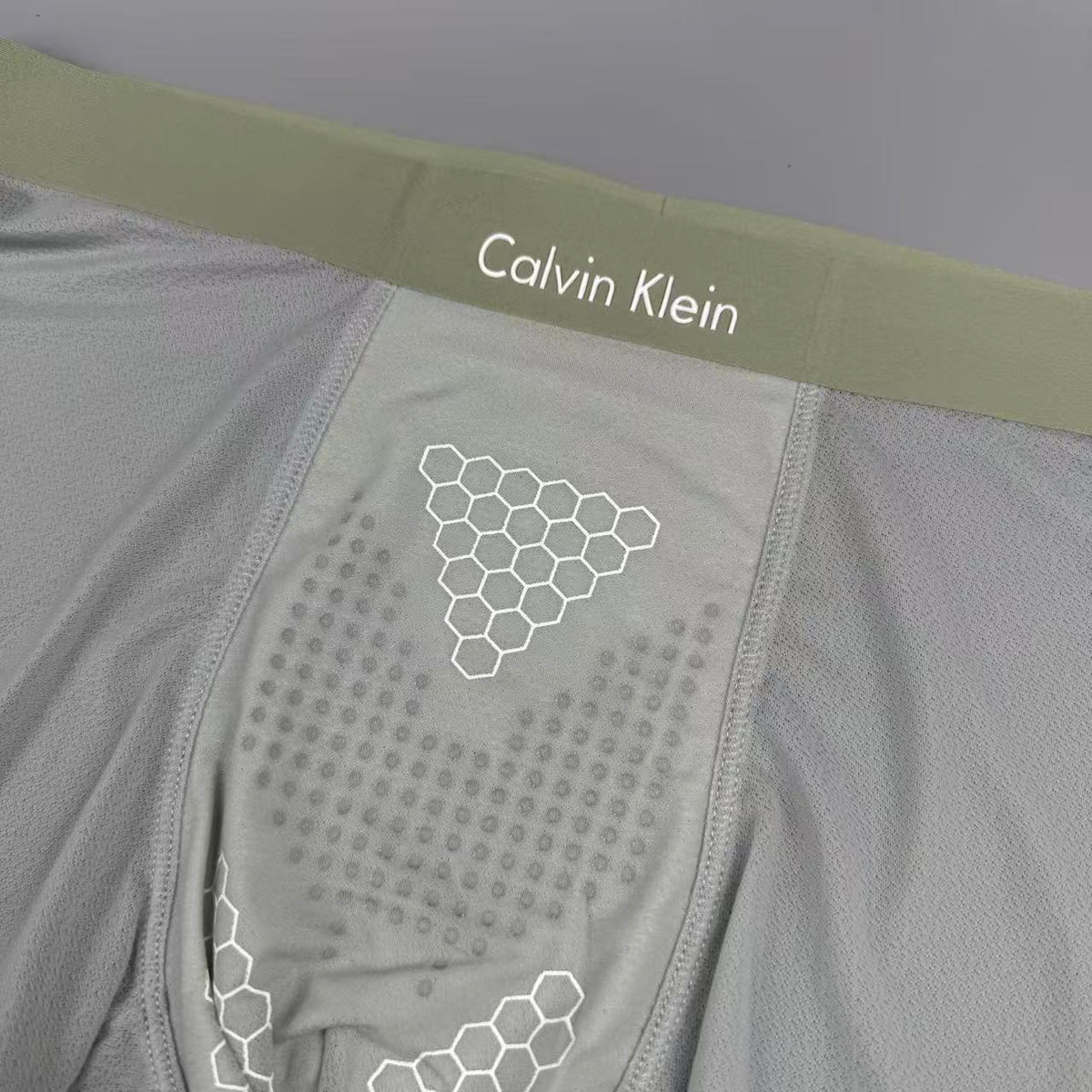 Calvin Klein Black Honeycomb Front Panel Boxer Briefs, image 4