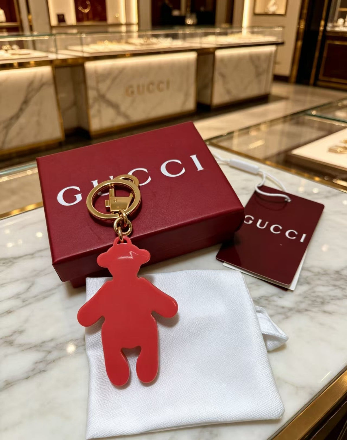 Gucci Crystal Vintage-Inspired Pink Jewelry - image 6