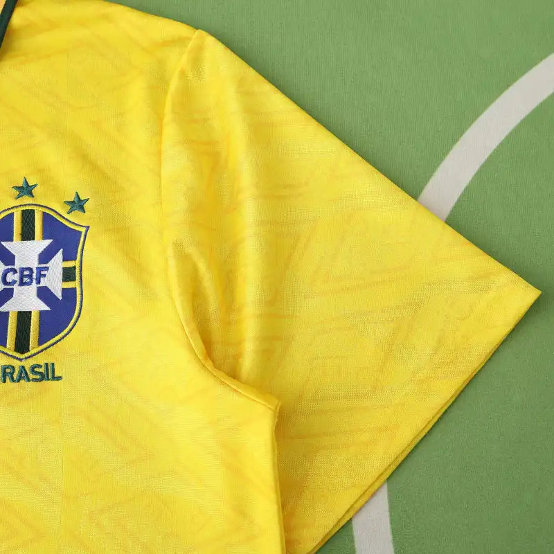 Brazil National Team Home Retro Fan Jersey 1991/93 Season