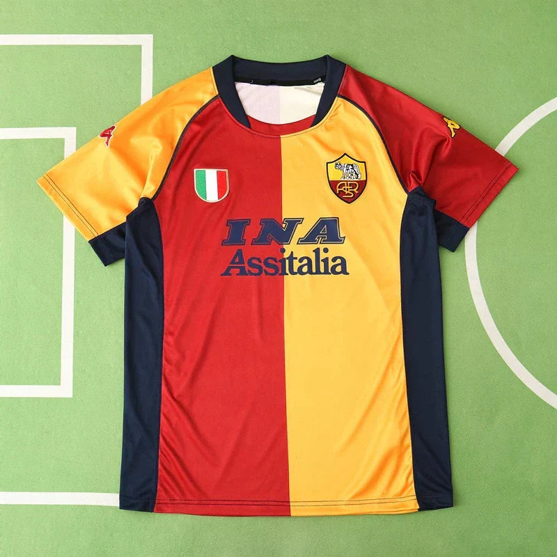 AS Roma 2000/01 Home Retro Jersey | Fan Version