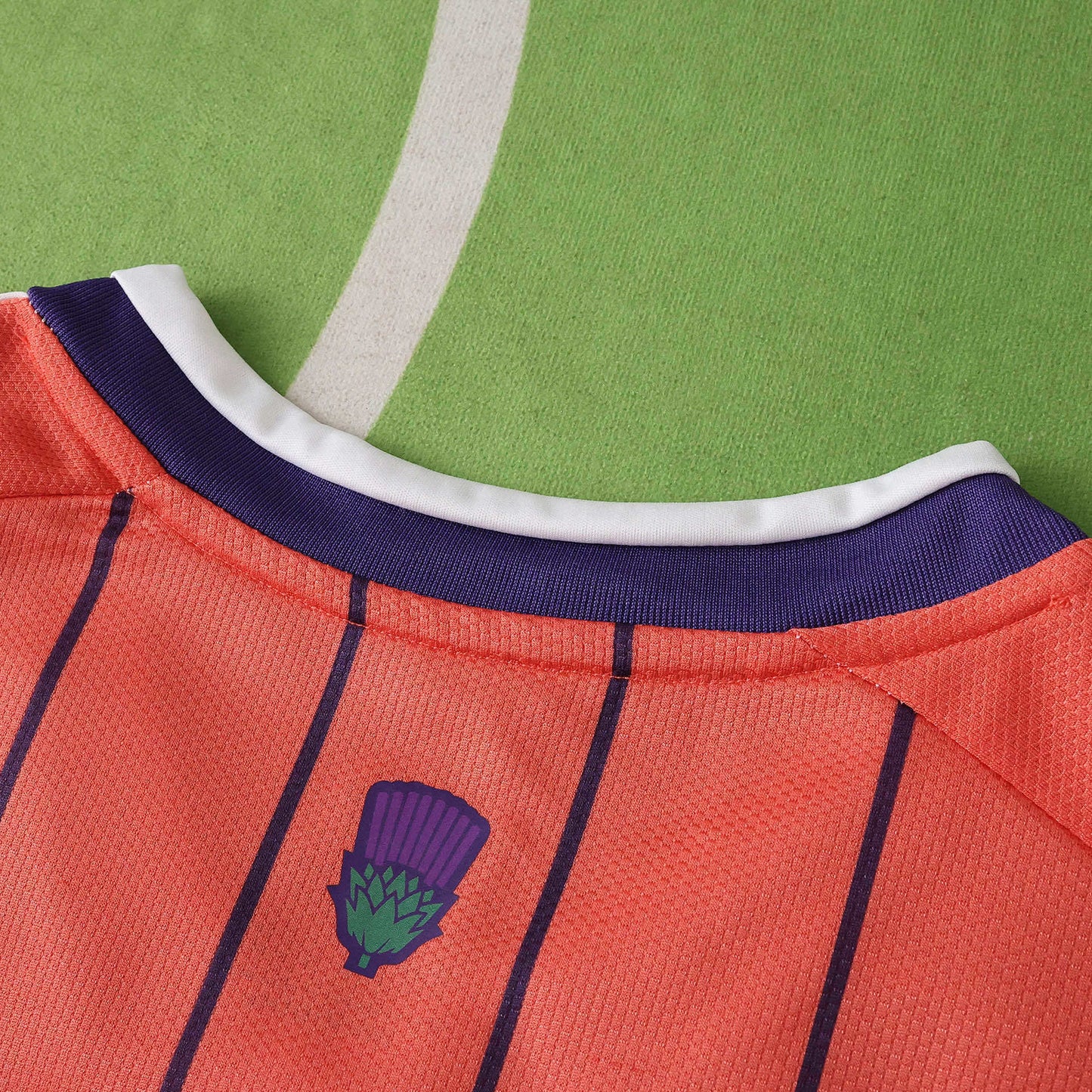 2026 FIFA World Cup Scotland Away Jersey – Tartan Army Orange Pinstripe Fan Kit