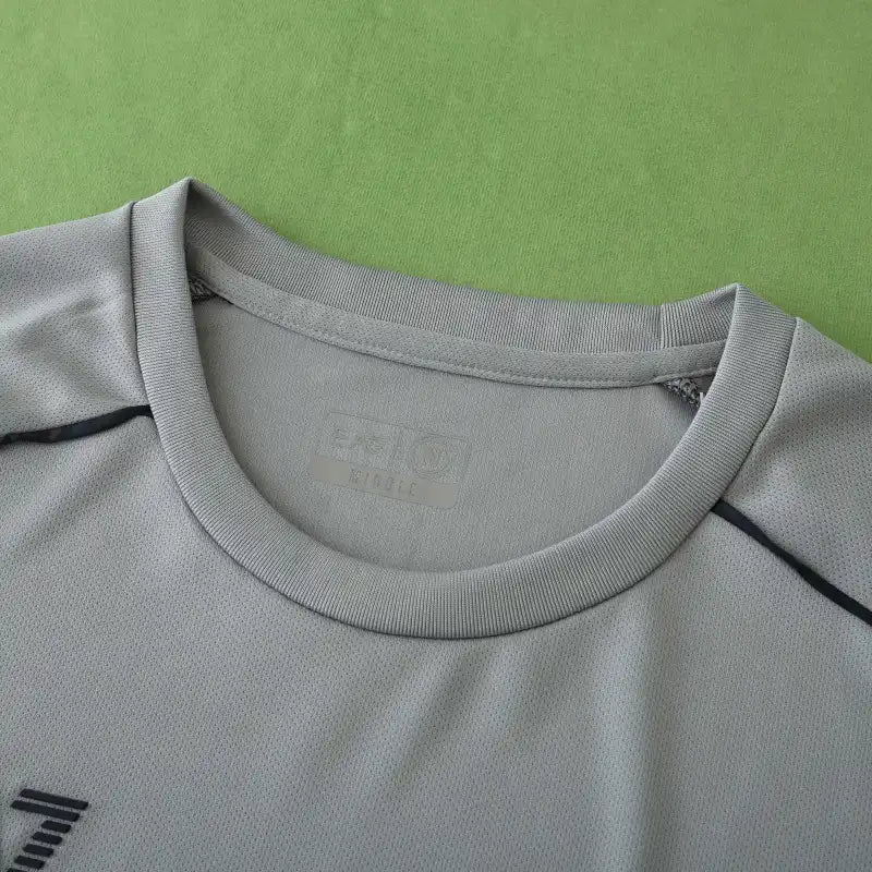 S.S.C. Napoli x Coca-Cola Training Shirt Fan Version 2024/25 – Grey Football Jersey