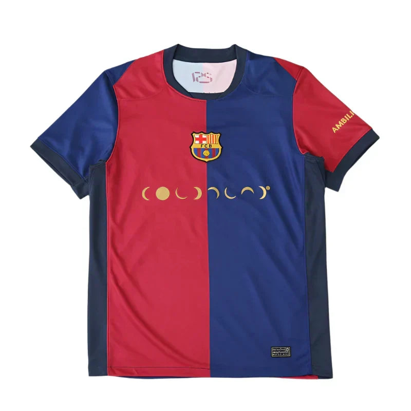 FC Barcelona x Coldplay x Spotify 2024/25 Home Fan Version Soccer Jersey