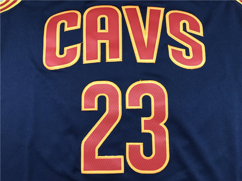 LeBron James #23 Cleveland Cavaliers Navy CAVS Adidas Swingman Alternate Jersey