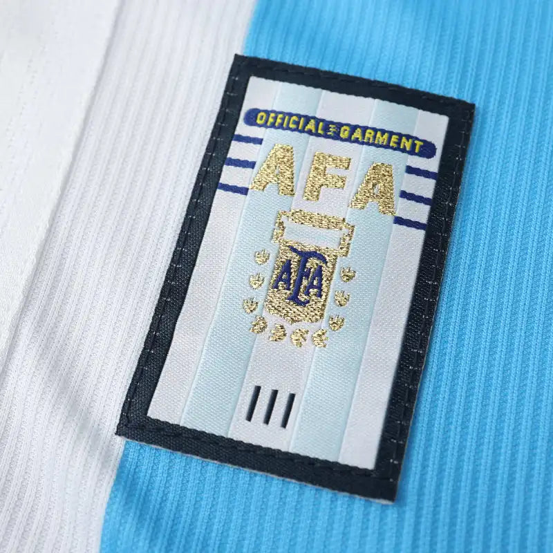 Argentina Home Retro Soccer Jersey 1998 Fan Version — World Cup Edition