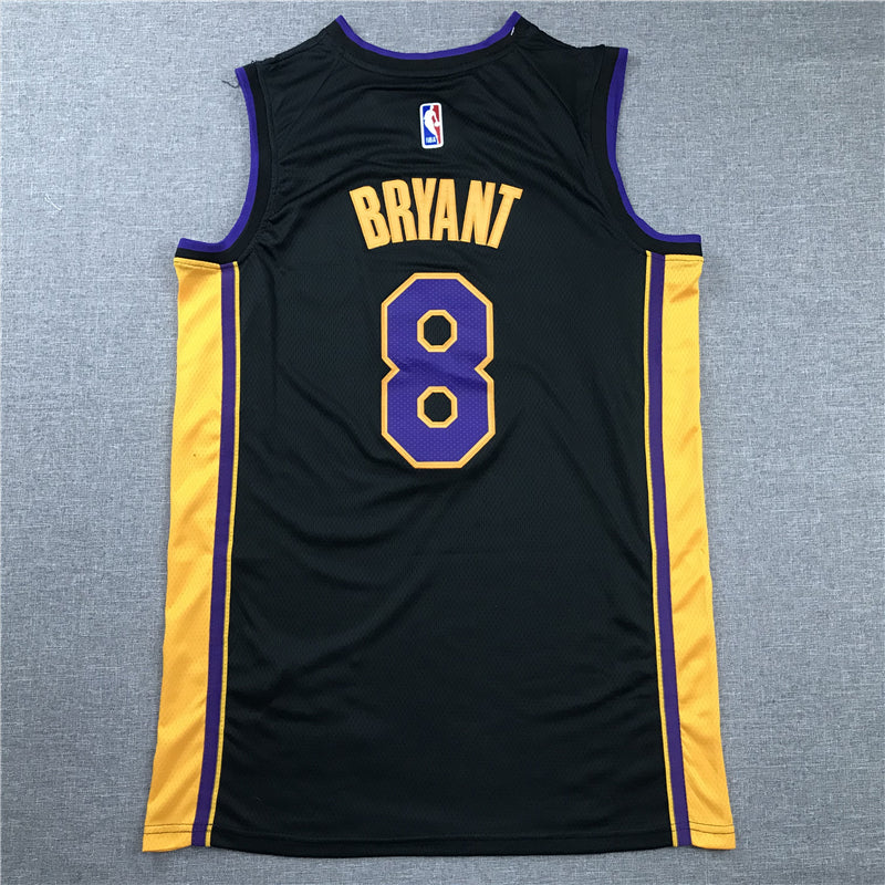 Kobe Bryant #8 Los Angeles Lakers Black Mamba Retirement Edition Black Swingman Jersey – Nike 5-Star