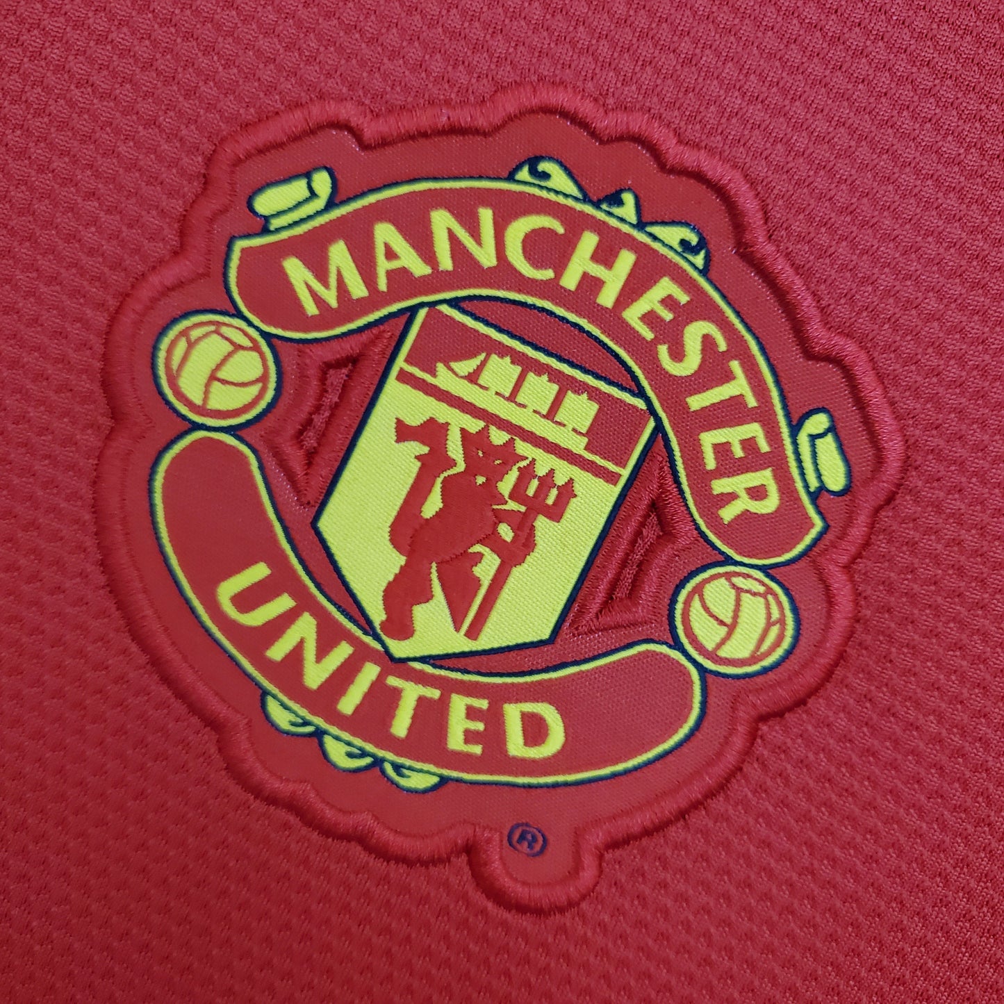 Manchester United 2013-14 Home Jersey – Red Nike AON Dri-FIT Fan Version Premier League Football Shirt