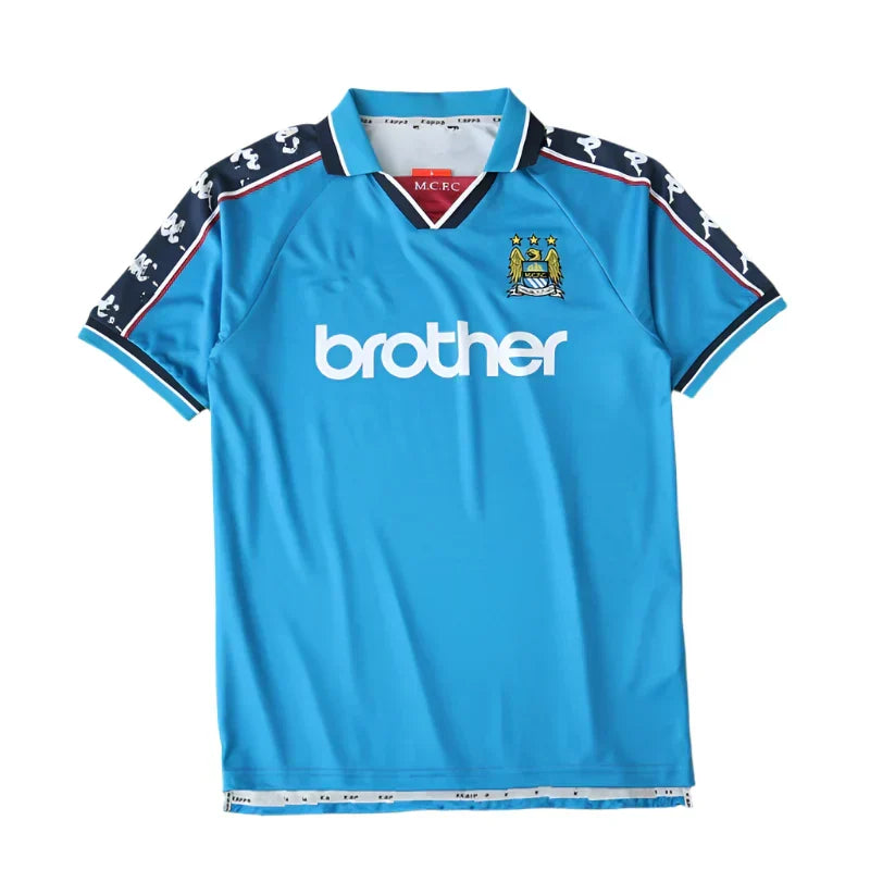 Manchester City FC Home Retro Fan Version Jersey 1997/98