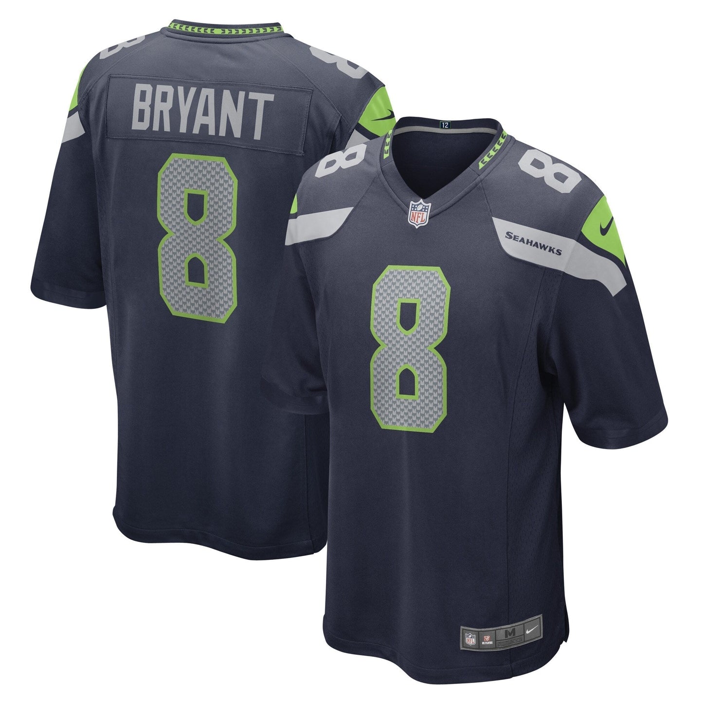 Coby Bryant Seattle Seahawks Game   Jersey - College Navy