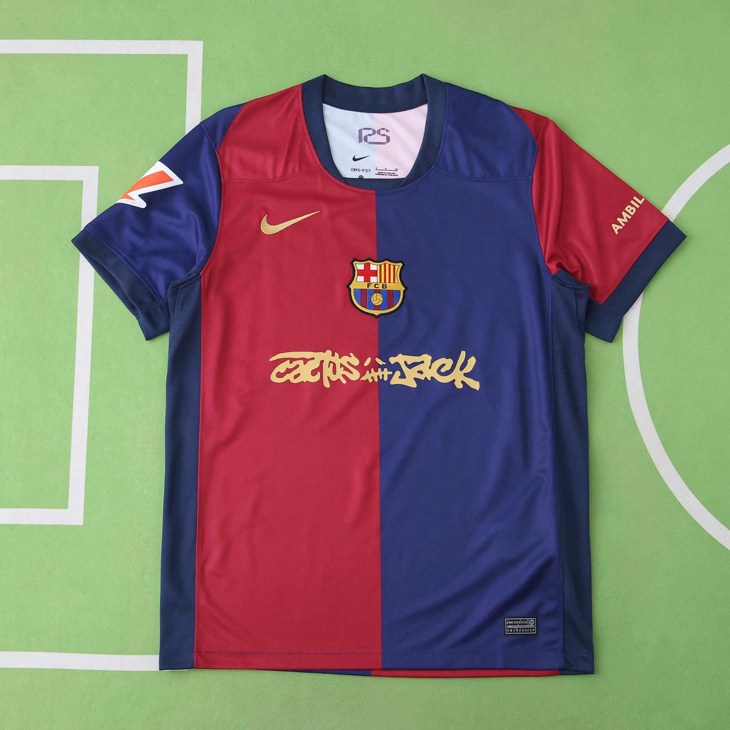 FC Barcelona x Travis Scott Home Jersey 2024/25 | Limited Edition Player Version La Liga Football Shirt
