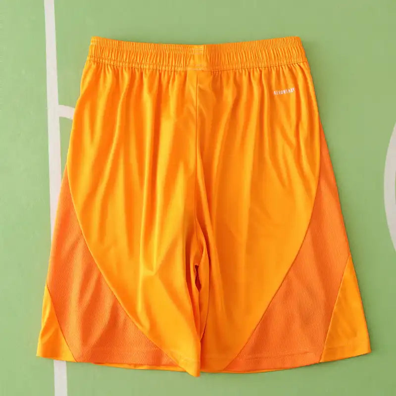 Real Madrid 2024/25 Away Shorts – Orange Fan Version