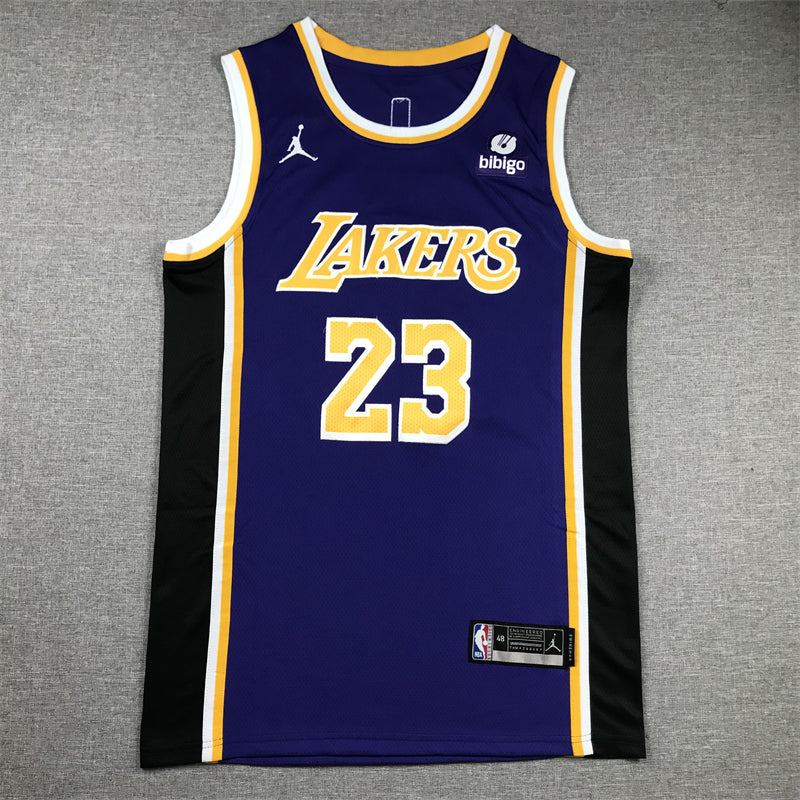 LeBron James #23 Los Angeles Lakers Purple 2022-23 Statement Edition Swingman Jersey – Jordan Brand