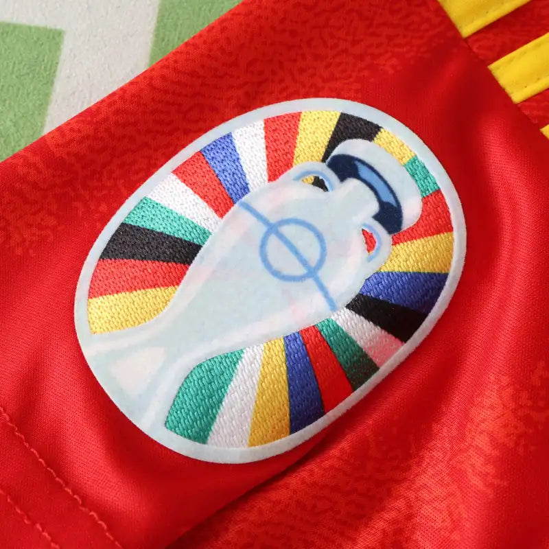 Spain National Team 2024/25 Home Fan Jersey – Red | Adidas | UEFA Nations League | Custom Name & Number
