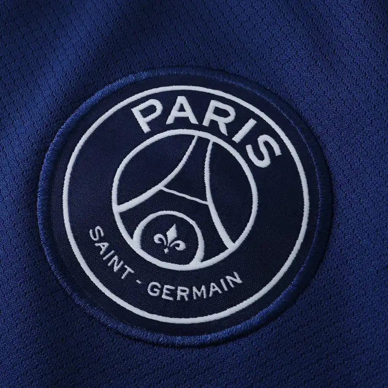 PSG 2024/25 Third Jersey – Navy Blue Wing Outline Kvaratskhelia Dembélé Fan Version