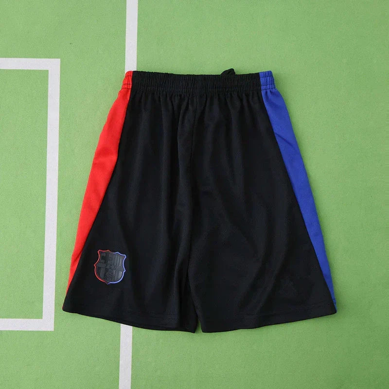 FC Barcelona x Travis Scott Away Kids Kit 2024/25 | Limited Edition Children's Football Shirt & Shorts
