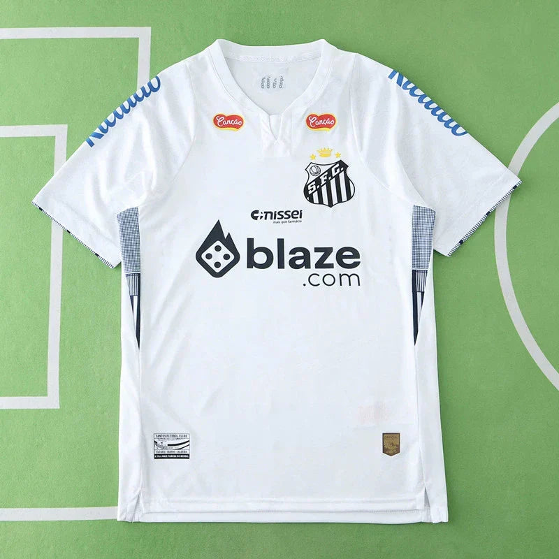 Santos FC Home Fan Version 2024/25 – Umbro White Football Jersey | Neymar Jr #10