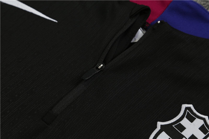 FC Barcelona Training Suit 2024/25 | Black Tracksuit Set