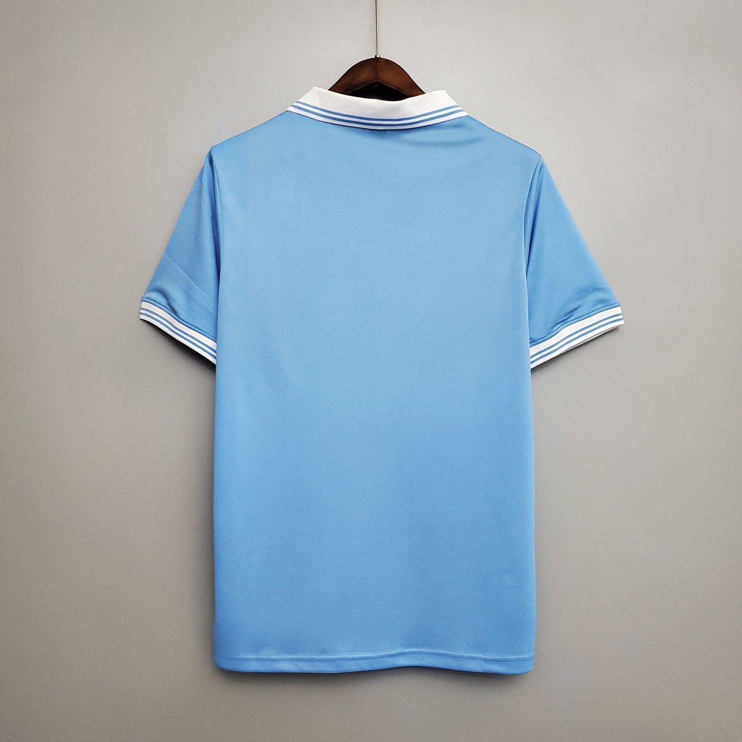 Napoli 1986-87 Home Retro Jersey – Sky Blue Buitoni Maradona First Scudetto Football Shirt