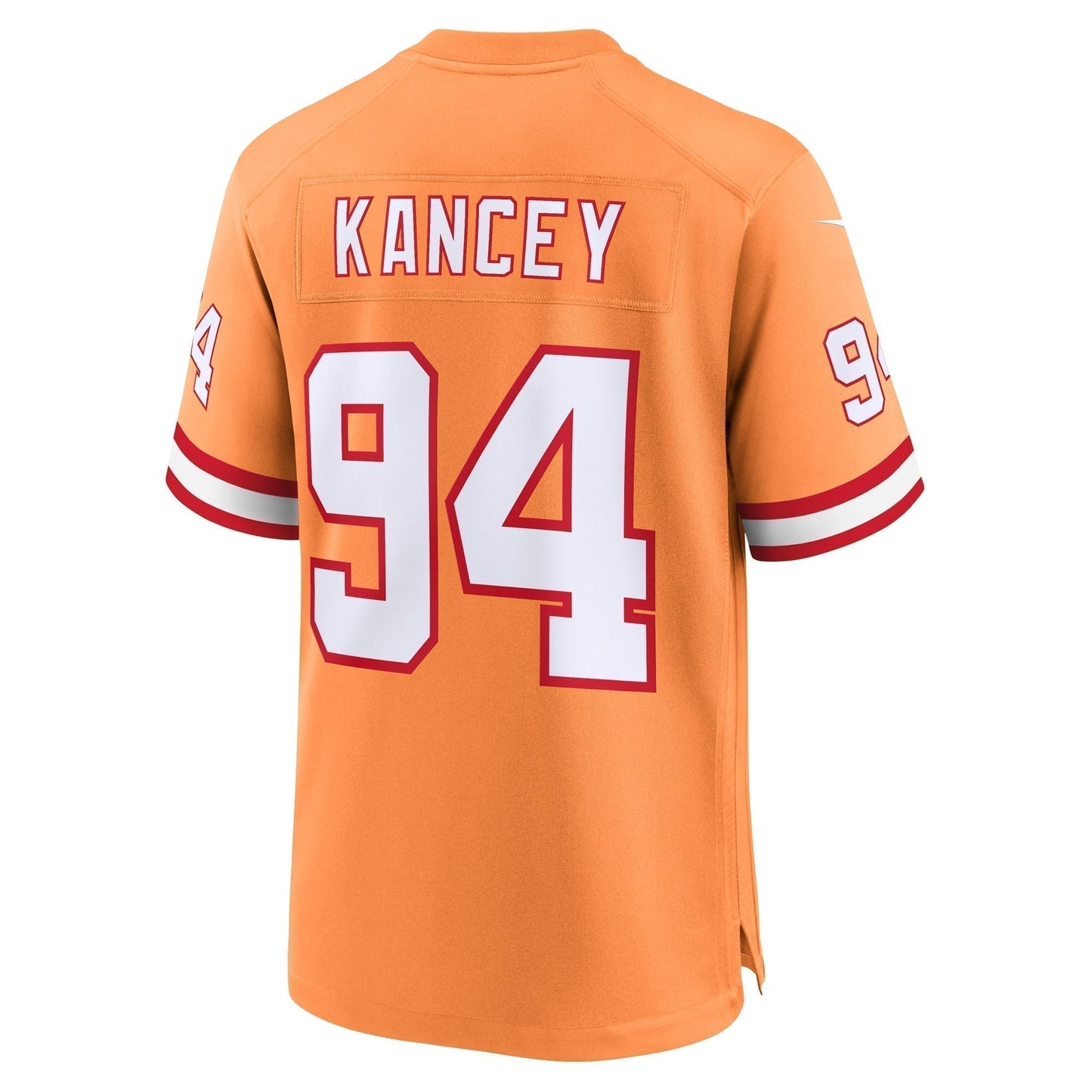 Calijah Kancey Tampa Bay Buccaneers Alternate Team Game Jersey - Orange