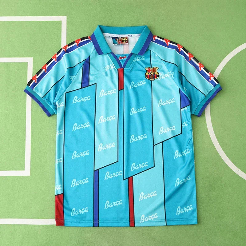 FC Barcelona Away Retro Jersey 1996/97 – Fan Version