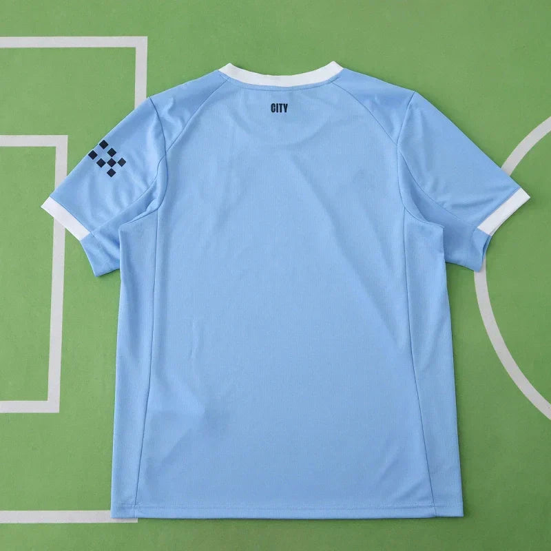 Manchester City Home Jersey 2025/26 | Fan Version Football Shirt with Name & Number