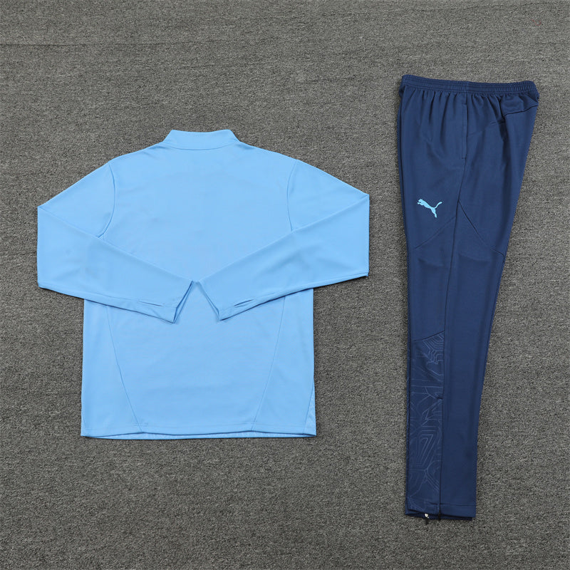Manchester City Training Suit 2024/25 | Light Blue Tracksuit