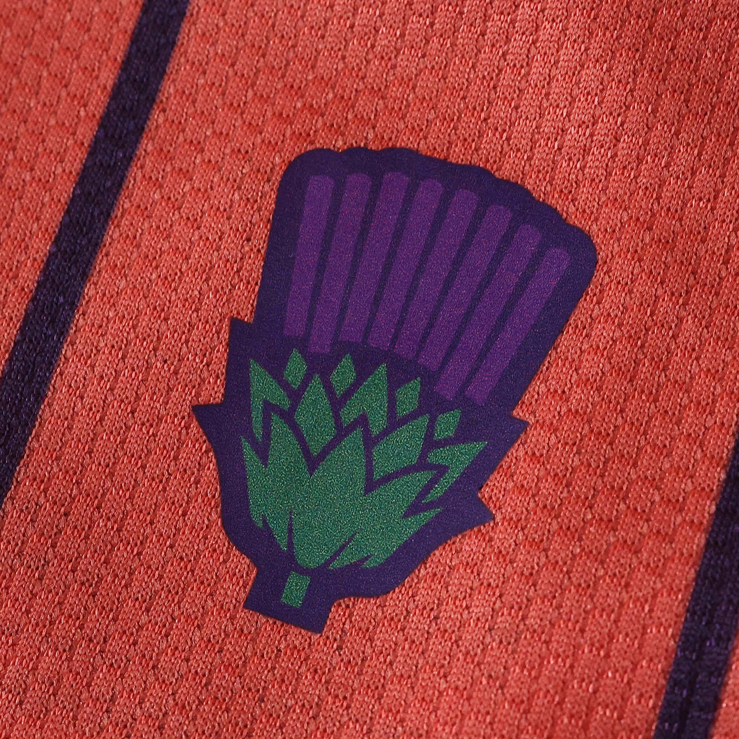 2026 FIFA World Cup Scotland Away Jersey – Tartan Army Orange Pinstripe Fan Kit