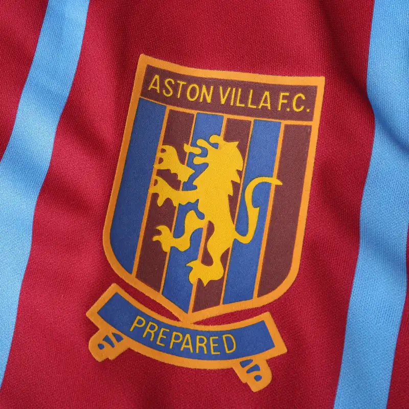 Aston Villa Home Retro Jersey 1993-95 | Fan Version Classic Football Shirt
