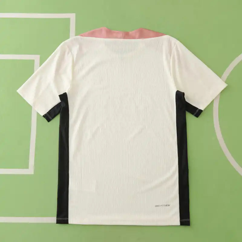 PSG 2024/25 Concept Jersey – White Pink Black Tri-Color Fan Version