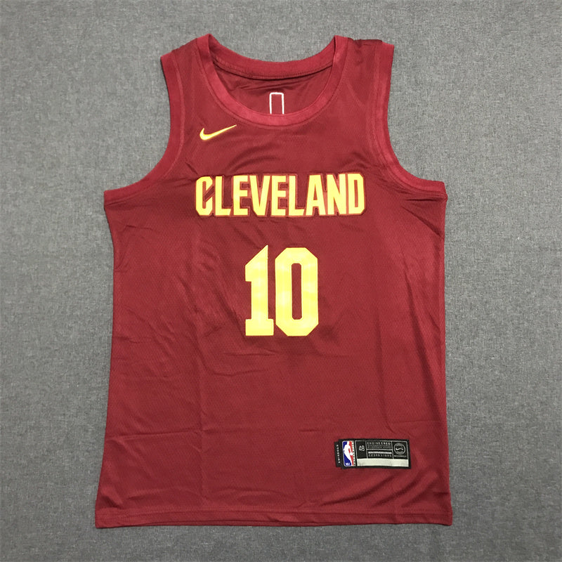 Men's Cleveland Cavaliers Darius Garland #10 Wine Swingman Jerseys - Icon Edition