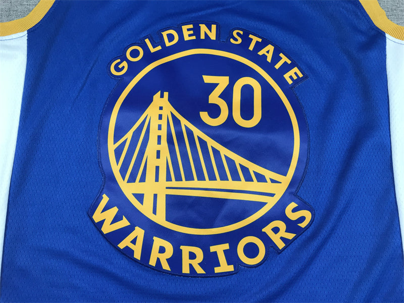 Stephen Curry #30 Golden State Warriors Nike 2022-23 Royal Blue Icon Edition Bay Bridge Fast Break Replica Jersey