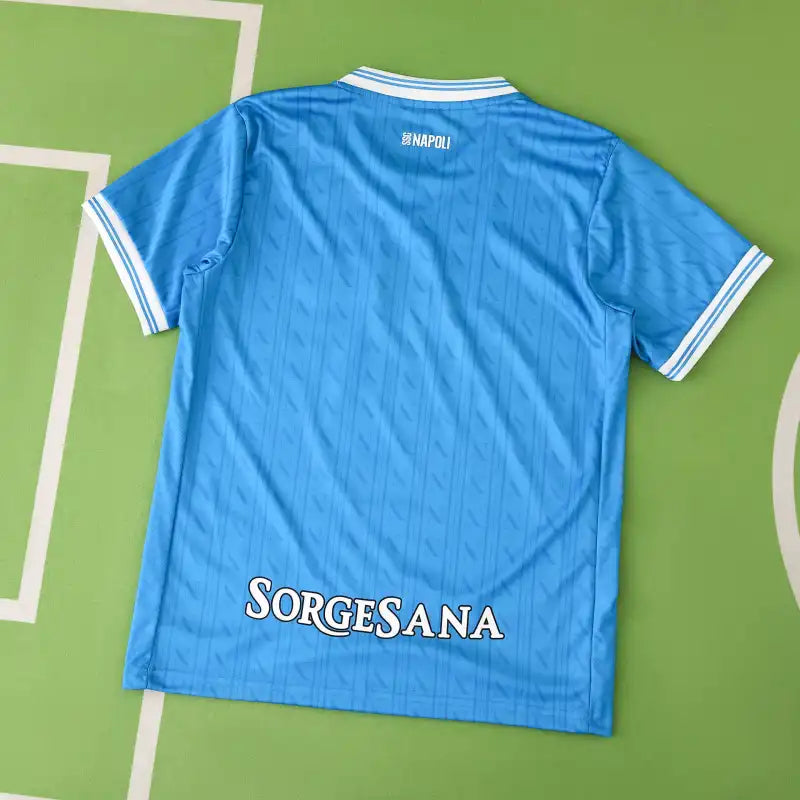 S.S.C. Napoli Home Kids Kit 2025/26 – Sky Blue Children's Football Jersey & Shorts Set
