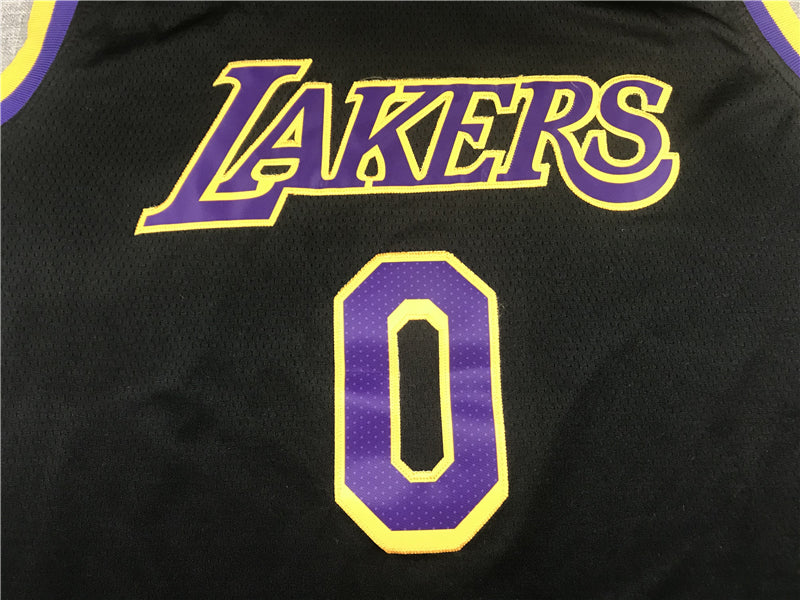 Men's Los Angeles Lakers Russell Westbrook Black 2020/21 Swingman Player Jerseys