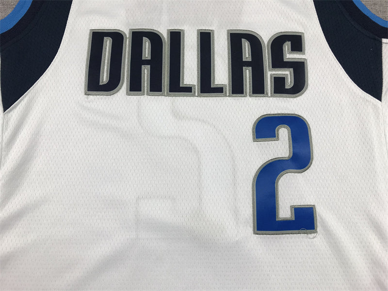 Kyrie Irving #2 Dallas Mavericks Association Edition Swingman Jersey – White NBA Fan Gear