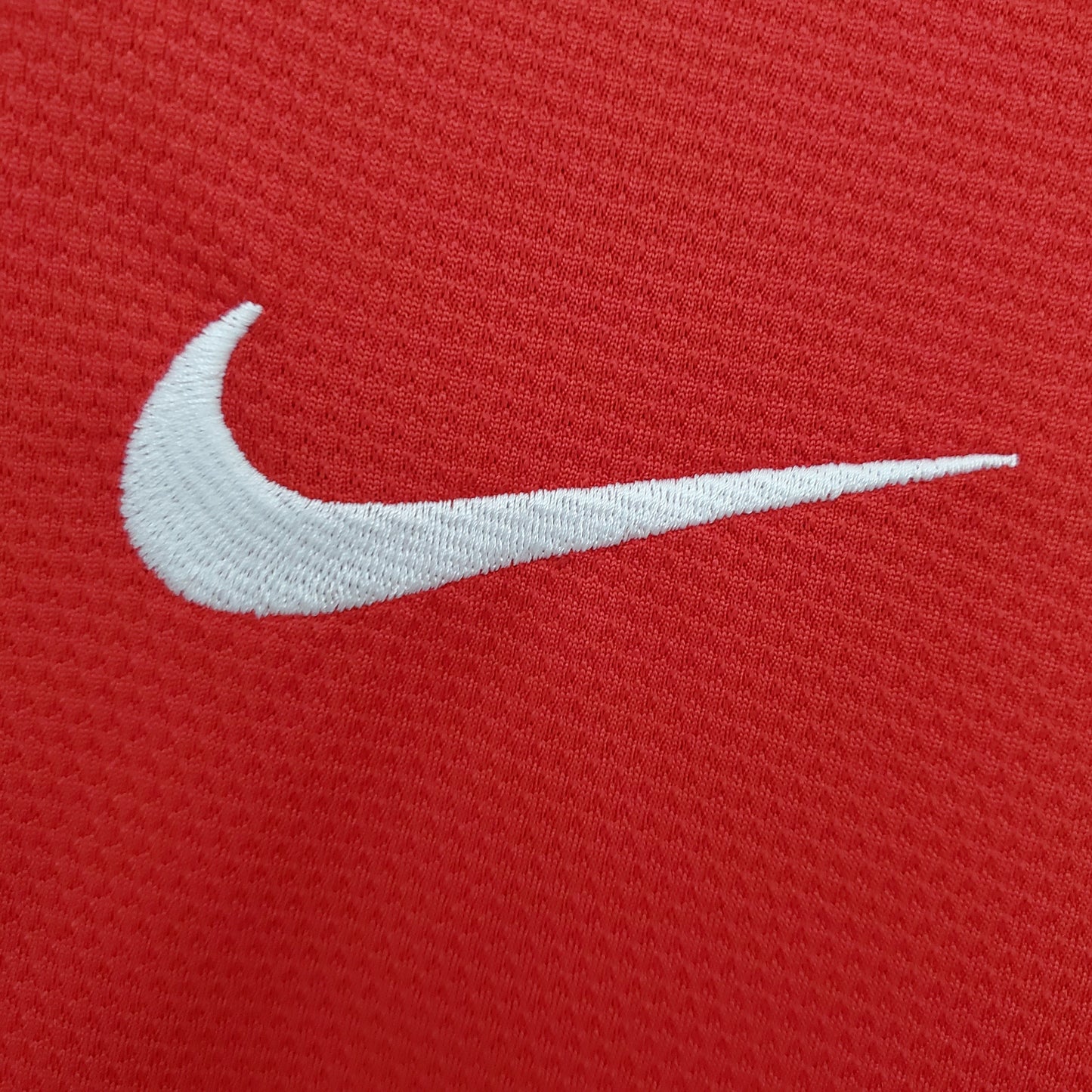 Manchester United 2013-14 Home Jersey – Red Nike AON Dri-FIT Fan Version Premier League Football Shirt