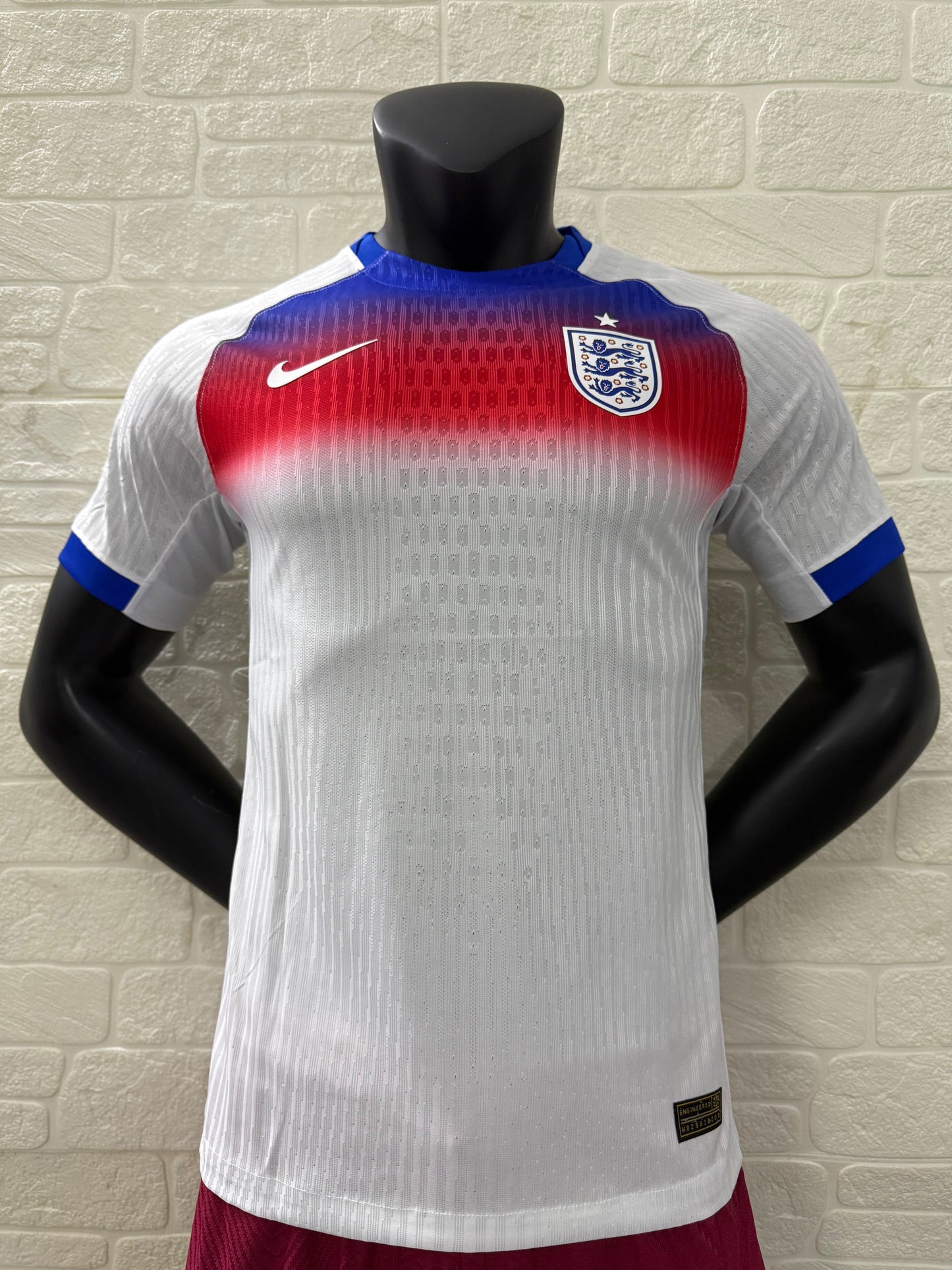 2025-26 England Home Player Version Jersey - Men's