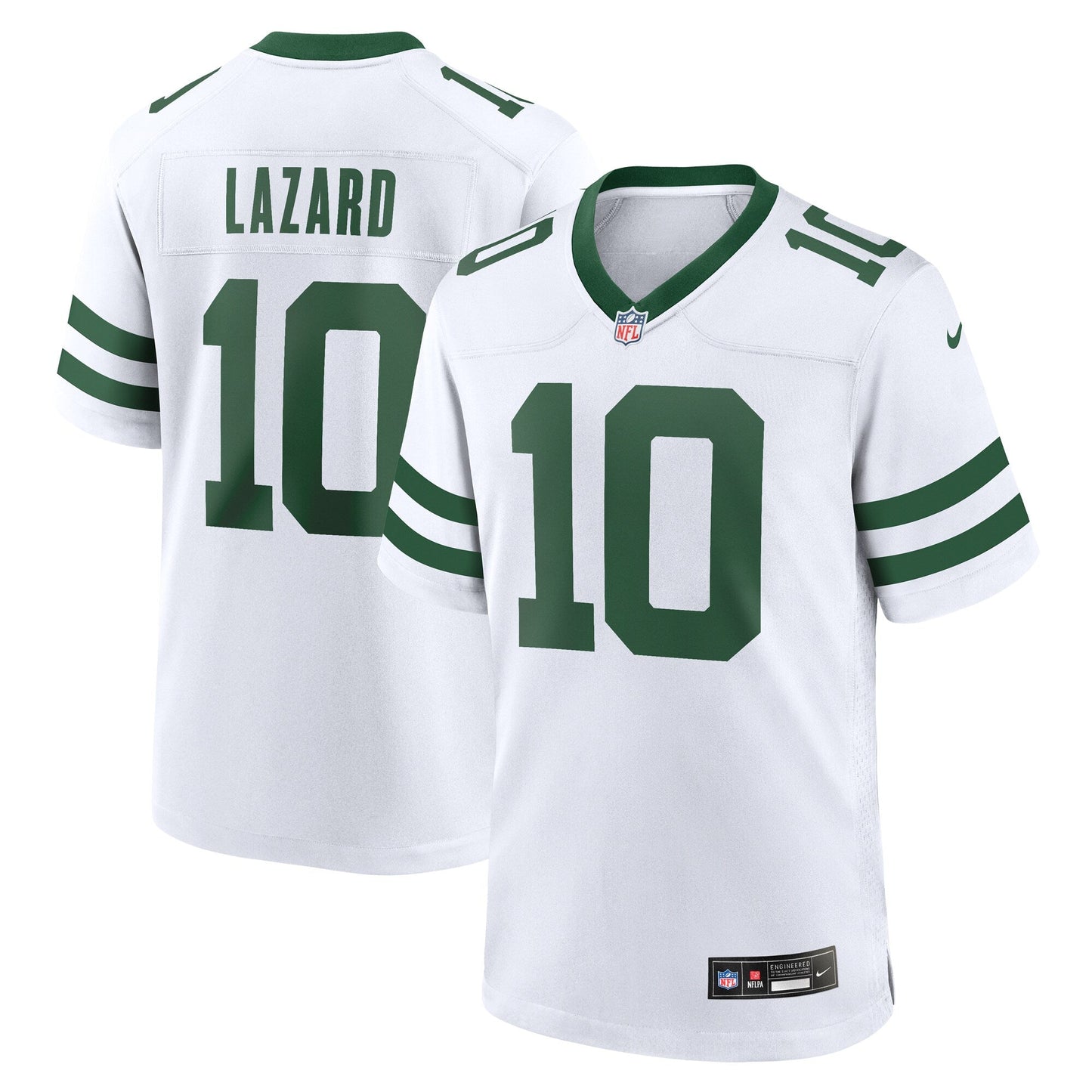 Allen Lazard New York Jets  Legacy   Game Jersey - White