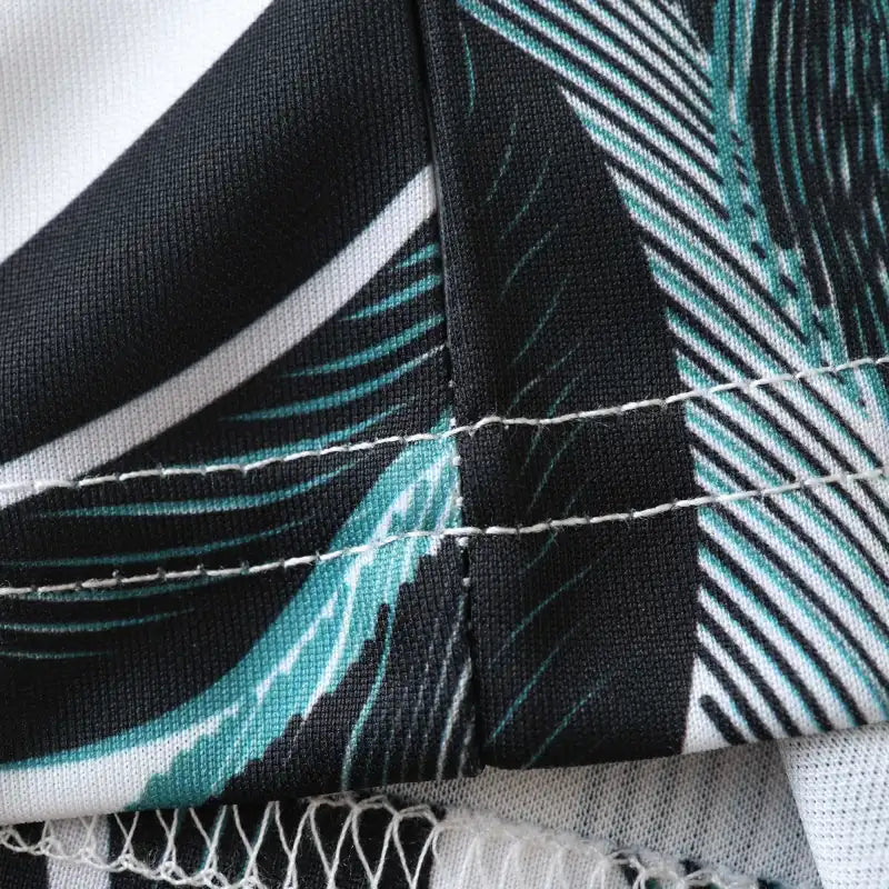 Newcastle United 2024/25 Training Jersey – White Tropical Leaf Print Fan Version