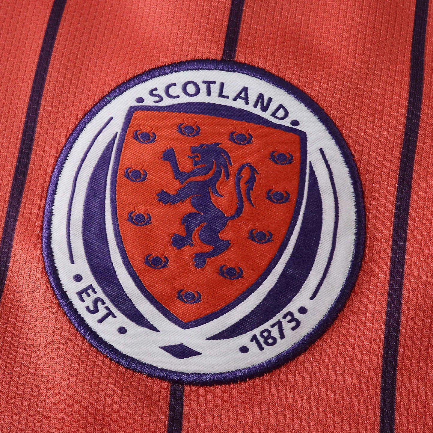 2026 FIFA World Cup Scotland Away Jersey – Tartan Army Orange Pinstripe Fan Kit