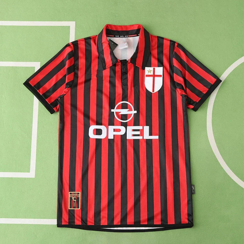 AC Milan 1999/00 Home Retro Jersey | Fan Version