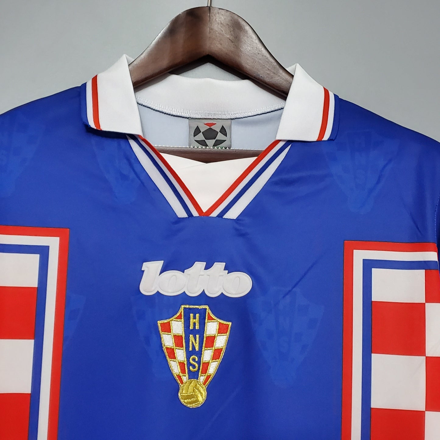 Croatia 1998 Away Retro Soccer Jersey – Lotto HNS World Cup Third Place Kit