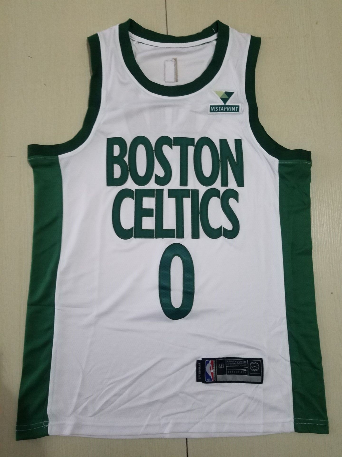 Men's Boston Celtics Jayson Tatum White Swingman Player Jerseys - City Edition