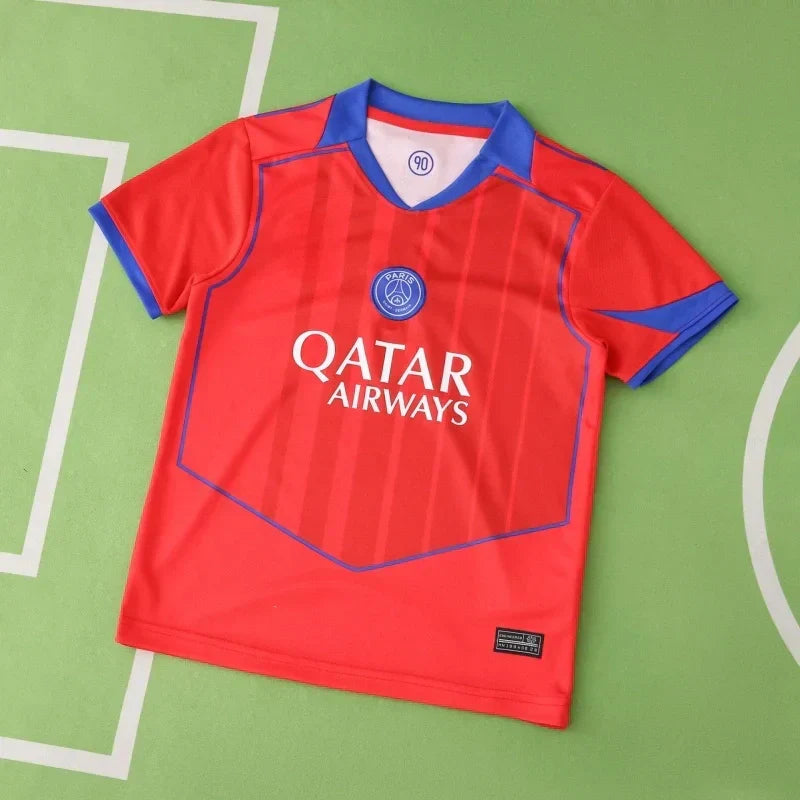 PSG Third Kids Kit 2025/26 | Paris Saint-Germain Children's Football Jersey with Player Name & Number