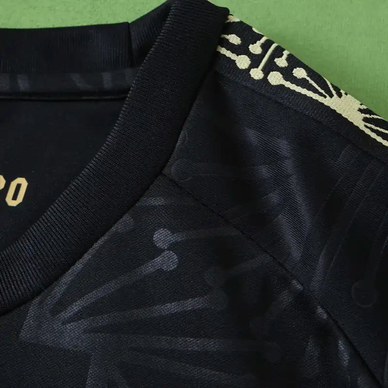 Mexico México de Oro Concept Fan Version Jersey 2025/26 – Black Gold Adidas Originals Football Shirt